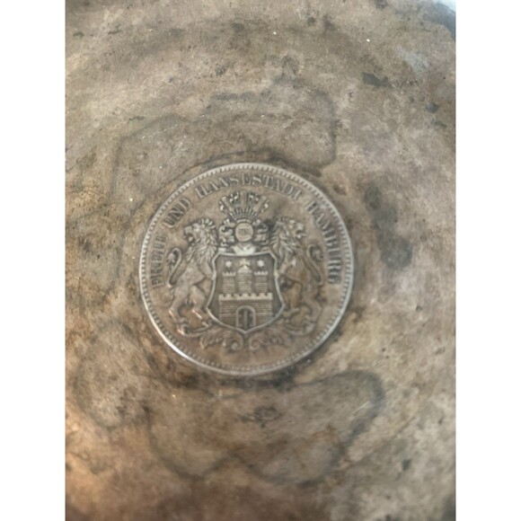 1911 Hamburg 3 Marks - Germany - Drei Mark - Luster - World Silver - Picture 3 of 4